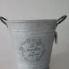 POT METAL POIGNEE METAL 25CM