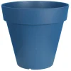POT PARIO ROND D. 30 CM BLEU