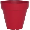 POT PATIO ROND D.20CM ROUGE 3L