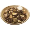 POT POURRI PAOLA AVEC PLATEAU BOIS JASMIN 140G