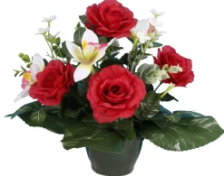 POT ROSES ORCHIDEES