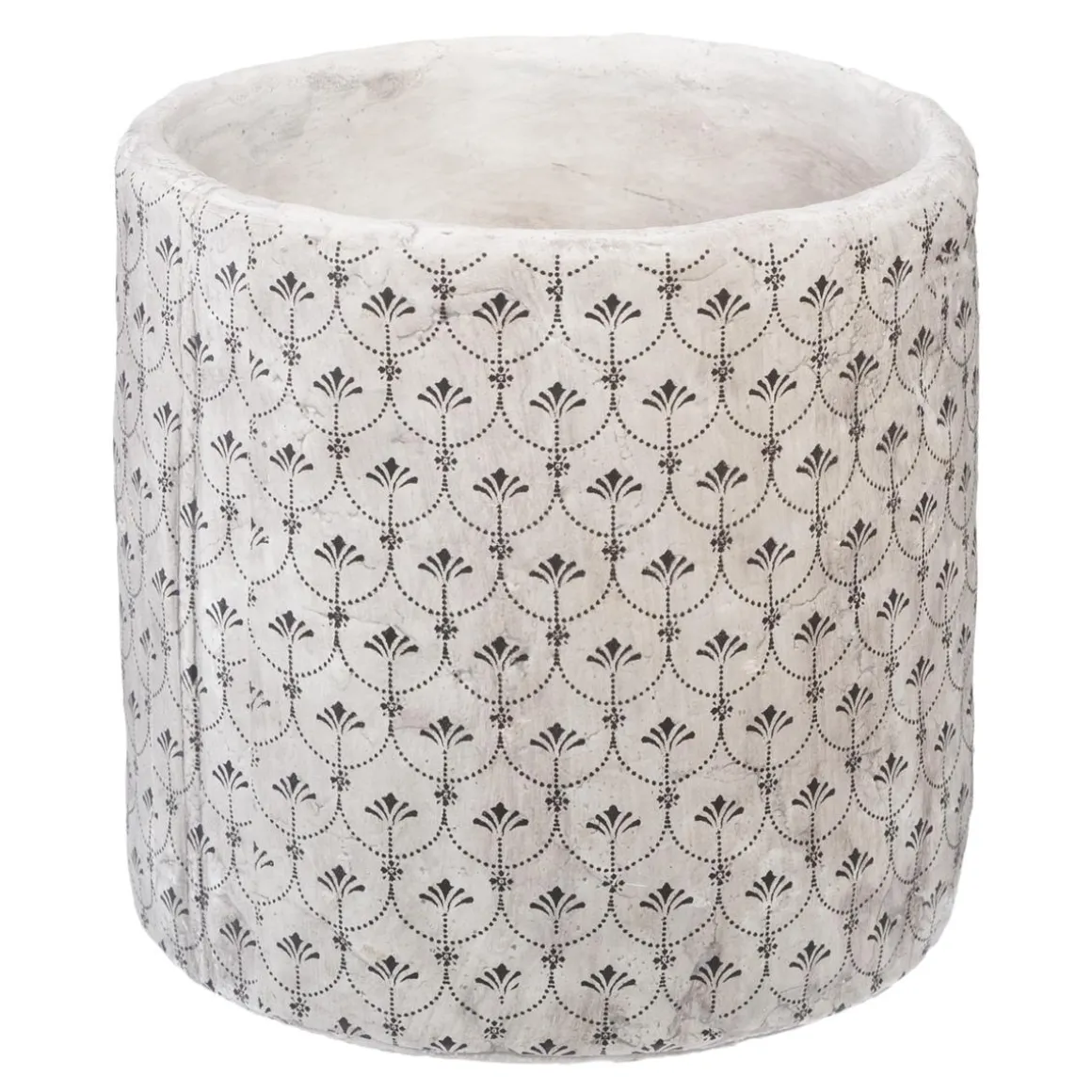 POTS RONDS CIMENT USE HIVER D.8X8X8CM