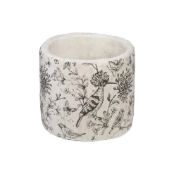 POTS RONDS CIMENT USE HIVER D.8X8X8CM