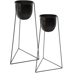 POT SUPPORT METAL LIVING D.25X22X48CM