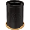 POT USTENSILES NATUREO CERAMIQUE PLATEAU BAMBOU NOIR