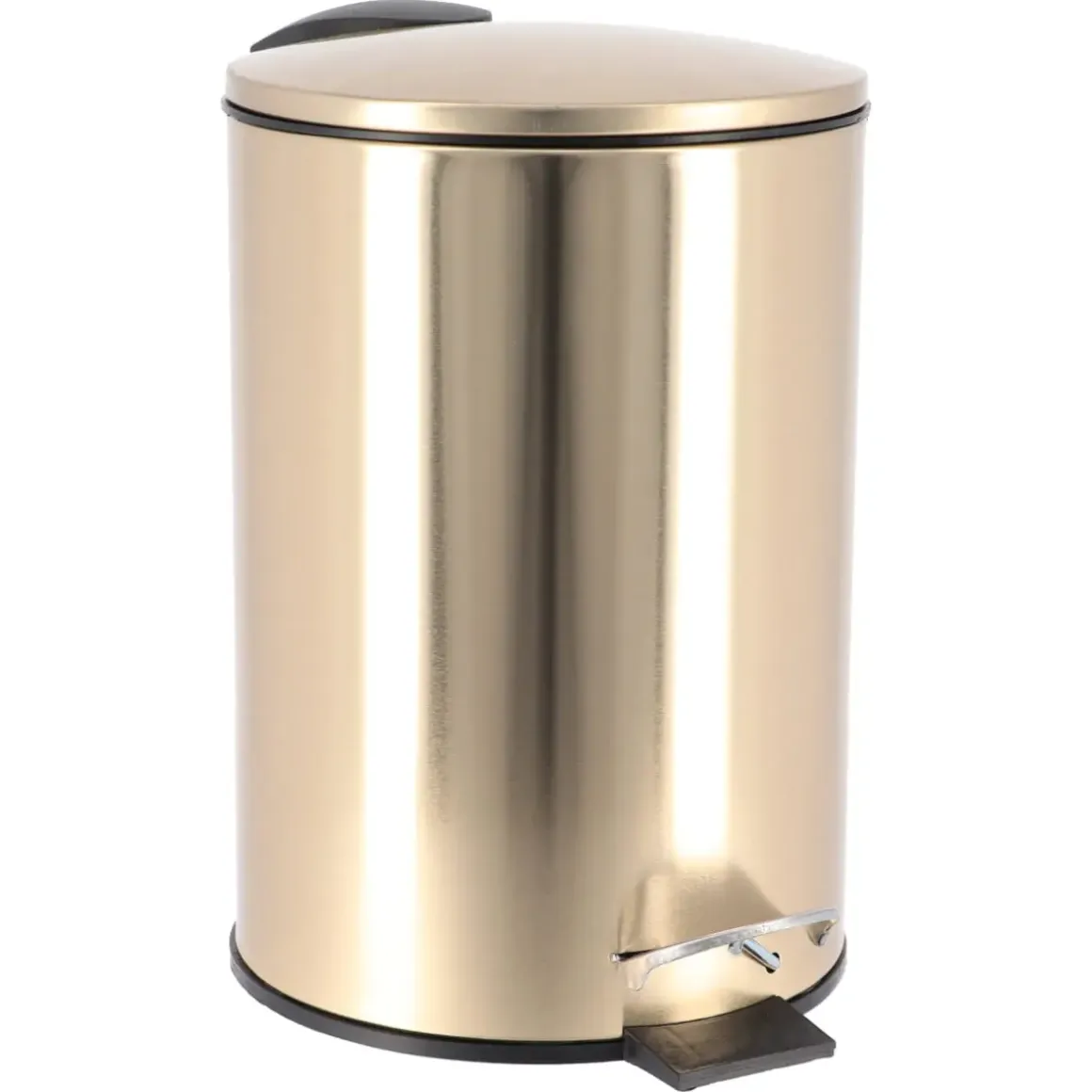 POUBELLE METAL FREIN DE CHUTE 3L OR