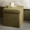 POUF CUBE TEDDY 38X38X38CM MATCHA MATCHA