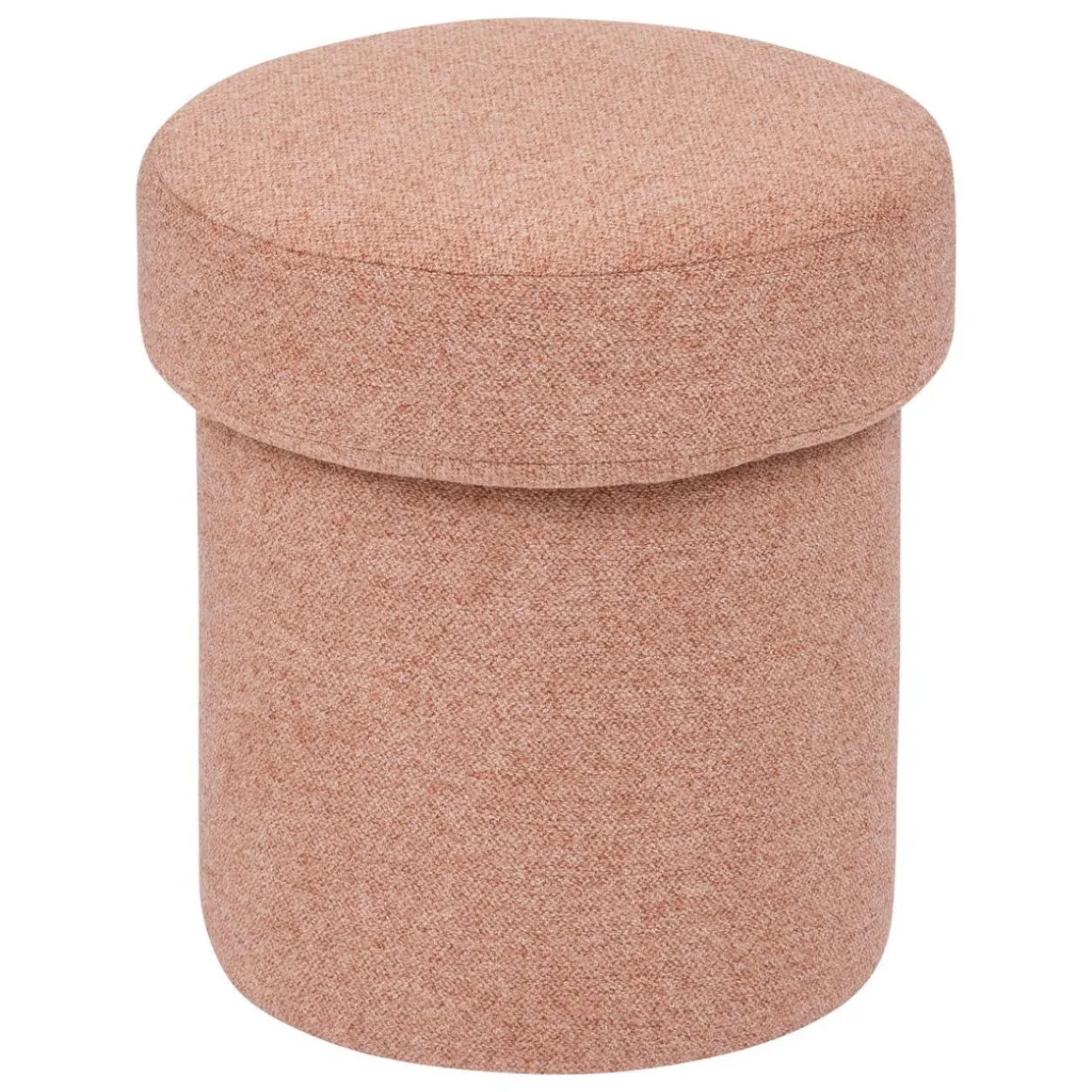 POUF KITA TISSU TERRACOTTA