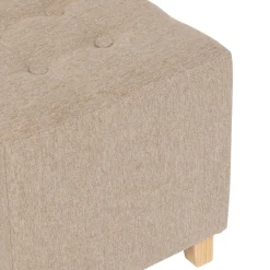 POUF LEANDRE BEIGE