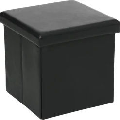 POUF PLIABLE NOIR
