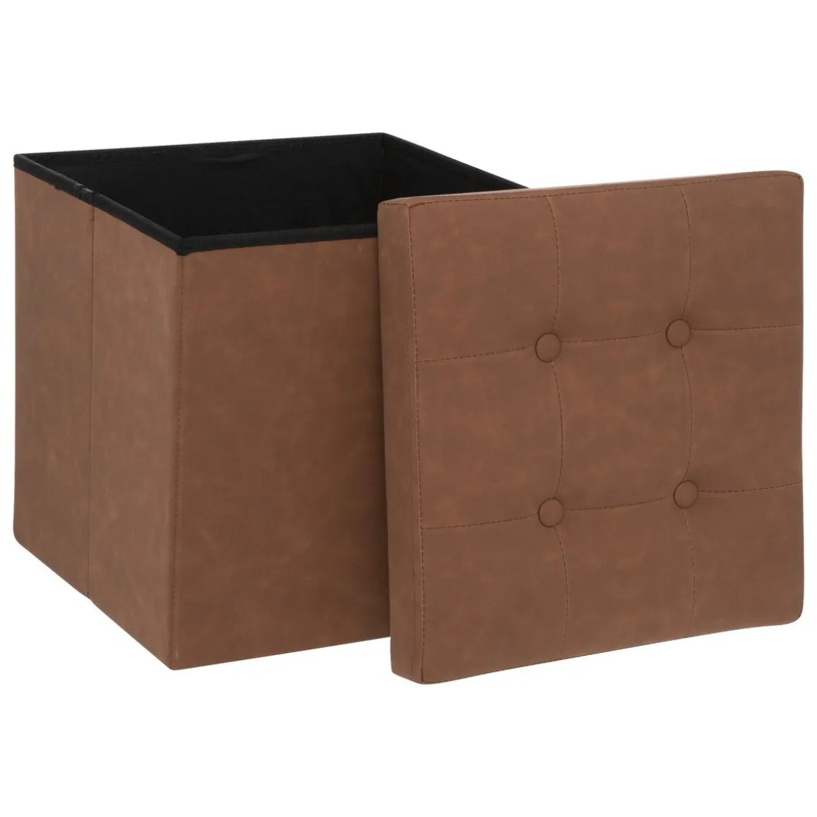 POUF PLIABLE SOREN MARRON