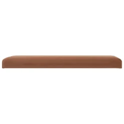 POUF PLIANT DOUBLE TESS VELOURS AMBRE