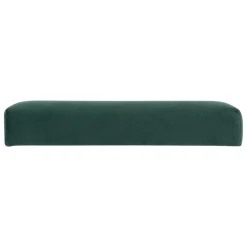 POUF PLIANT TESS VELOURS VERT CEDRE