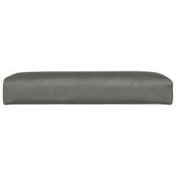 POUF PLIANT VELOURS LILOU GRIS D.38X38CM