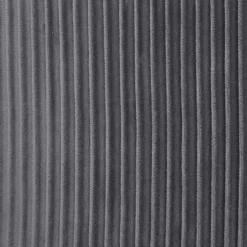 POUF VELOURS NOFY GRIS