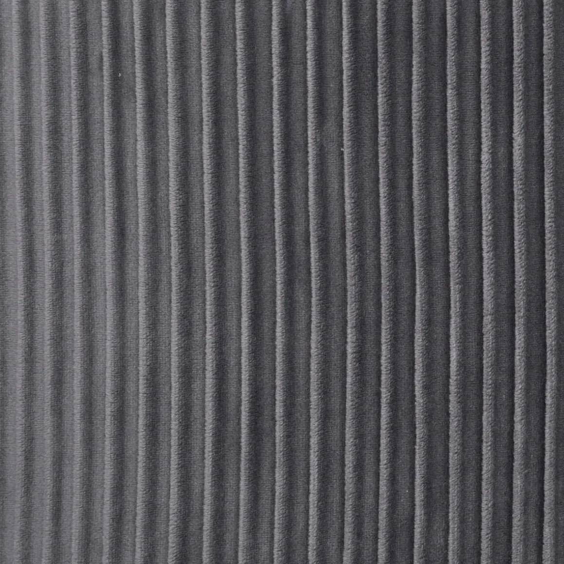 POUF VELOURS NOFY GRIS