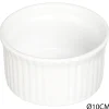 RAMEQUIN CERAMIQUE BLANC 10CM