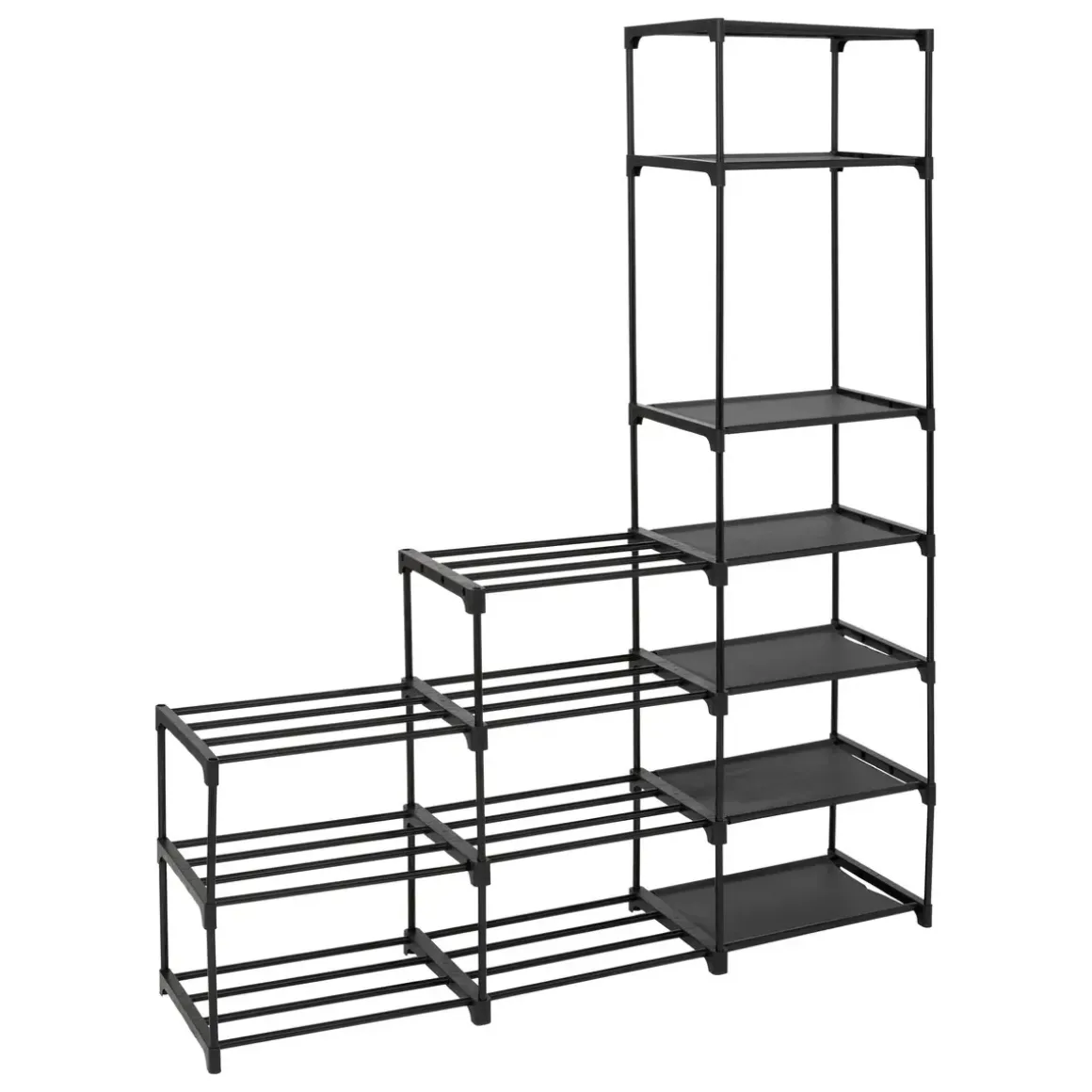 RANGE CHAUSSURE METAL TISSUS 8 ETAGES 32 PAIRES