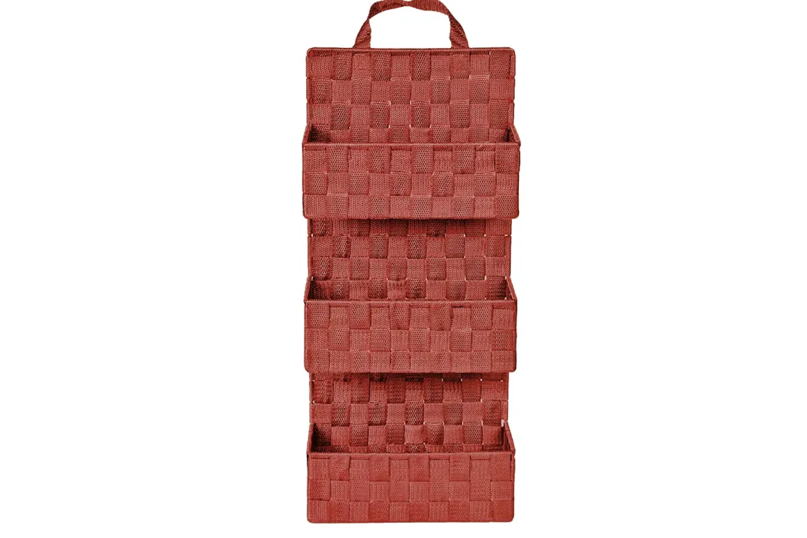 RANGEMENT 3 NIVEAUX A SUSPENDRE TERRACOTTA