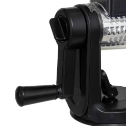 RAPE AVEC MANIVELLE 3 LAMES VENTOUSE SILVER PRO NOIR