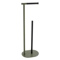 RESERVE ET DEROULEUR PAPIER METAL KAKI NOIR