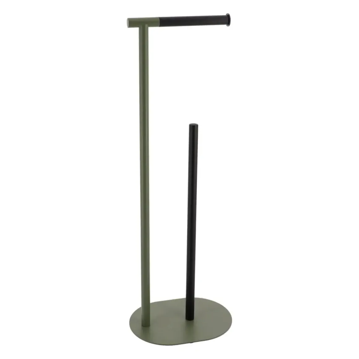 RESERVE ET DEROULEUR PAPIER METAL KAKI NOIR