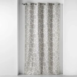 RIDEAU A OEILLETS 140X240CM IMPRIME PANACHIC