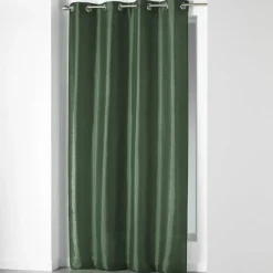 RIDEAU A OEILLETS 140X240CM SHANTUNG UNI SHANA KAKI