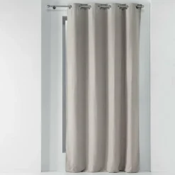 RIDEAU A OEILLETS 135X240CM UNI CHINEA LIN