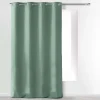 RIDEAU A OEILLETS 140X260CM UNIE ABSOLU SAUGE