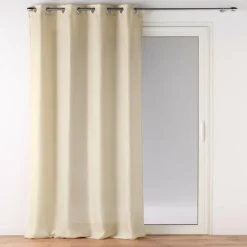 RIDEAU A OEILLETS 140X260CM UNI ZELINE NATUREL