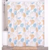 RIDEAU DE DOUCHE MATHIS 180X180CM 12 ANNEAUX BLANC