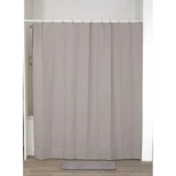 RIDEAU DE DOUCHE PEVA 180 X 200 CM   TAUPE