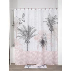 RIDEAU DE DOUCHE POLYESTER 180X200CM DJANGO