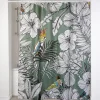 RIDEAU DE DOUCHE POLYESTER 180X200CM JUNGLE FEVER KAKI