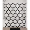 RIDEAU DE DOUCHE 180X180CM TRANSPARENT IMPRIME MARRAKECH