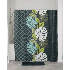 RIDEAU DE DOUCHE 180X180CM VENT D EXOTISME