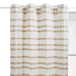 RIDEAU ELIO RAYE BEIGE 135X260CM