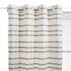 RIDEAU ELIO RAYE VERT 135X260CM