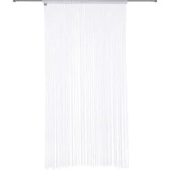 RIDEAU FIL BLANC 120X240CM