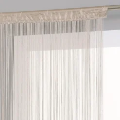 RIDEAU FIL LIN 120X240CM
