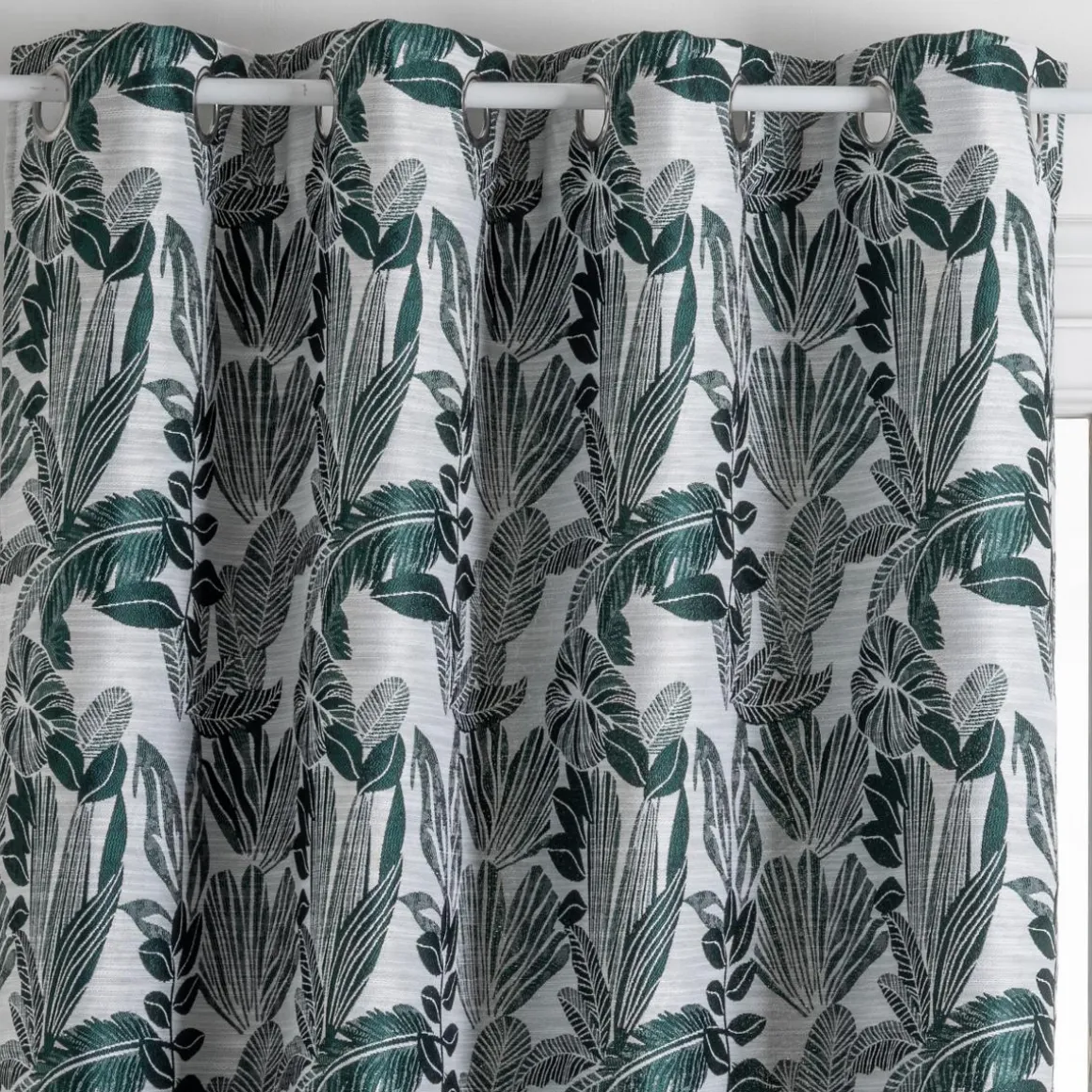 RIDEAU JACQUARD BEJUCO CEDRE 140X260CM