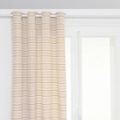 RIDEAU JACQUARD MICAH LIN 130X260CM