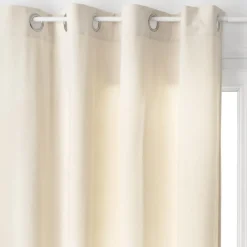 RIDEAU LILOU IVOIRE 140X260CM