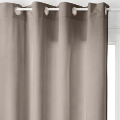 RIDEAU LILOU TAUPE 140X260CM