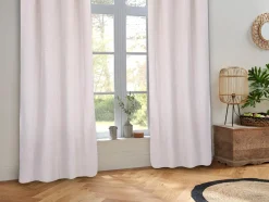 RIDEAU MAILLE WILD GRIS CLAIR 140X260CM