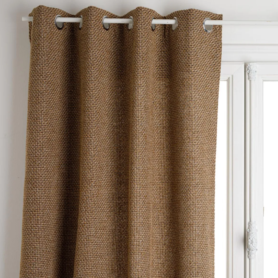 RIDEAU MAILLE WILD LIN 140X260CM