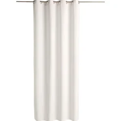 RIDEAU MEMO A OEILLETS IVOIRE 140X260CM