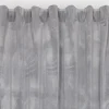 RIDEAU MISTY GRIS 135X280CM GALON FRONCEUR