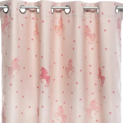RIDEAU OCCULTANT GLOW LICORNE 140X250CM